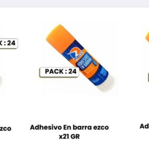 ADHESIVO EN BARRA X 36 GRS X 24 X U.