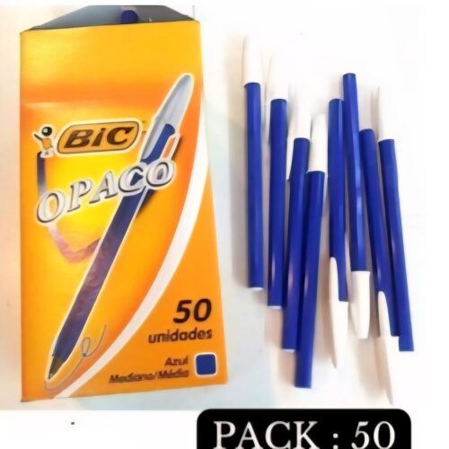 BOLIGRAFO TRAZO FINO BIC CAJA DE 50 UNIDADES