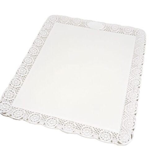 BANDEJA BLONDA PLASTICA. 1KG X10U 30x23 (10)