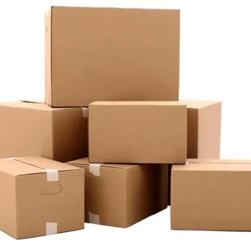 CAJA CARTON PARA ARMAR 20X20X20 CM LISA X10 U. (100)