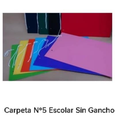 CAPETA FORRADA N°5 EZCO SIN GANCHOS