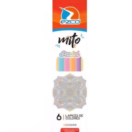 PINTURITA X 6 PASTEL COLORES EZCO