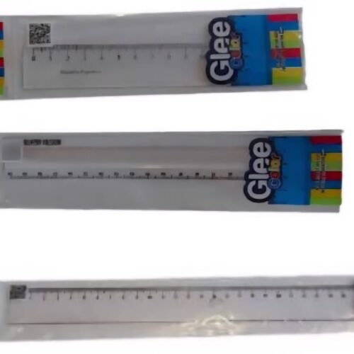 REGLA X 15 DE ACRILICO ESCOLAR GLEE