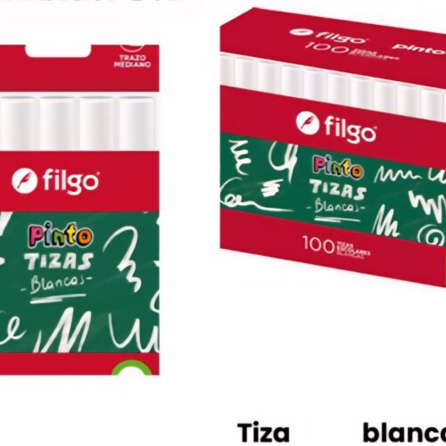 TIZA COMUN BLANCA X 12 (imágenes del catalogo ilustrativas)