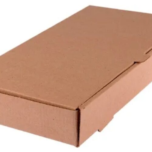 CAJA MICROCORRUGADO 1/2 PIZZA 32X16X4.5CM X100U (10)