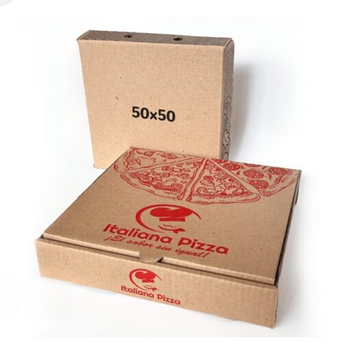 CAJA DE PIZZA MICROC REFORZADAS 40X40X4,5 CM X 100 XL (10)