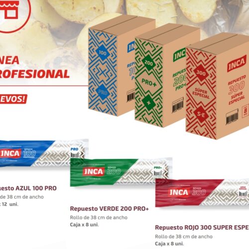FILM REPUESTO AZUL 100 PRO 38 CM LINEA PROFESIONAL INCA (12)