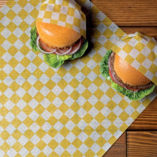 PAPEL PARAFINADO CUADIRCULADO AMARILLO 30X40 BULTO 1000 UNIDADES (10)