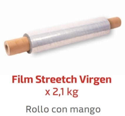 FILM STRETCH VIRGEN X 2,1 KG CON MANGO(CON CAJA) (6)